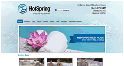 Desktop Screenshot of medfordhottubs.com
